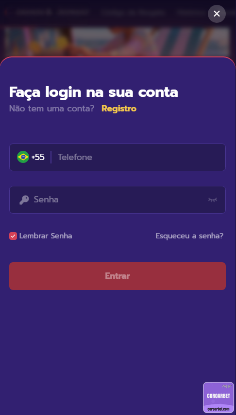 coroarbet.com Vantagens de Registrar-se na coroarbet.com